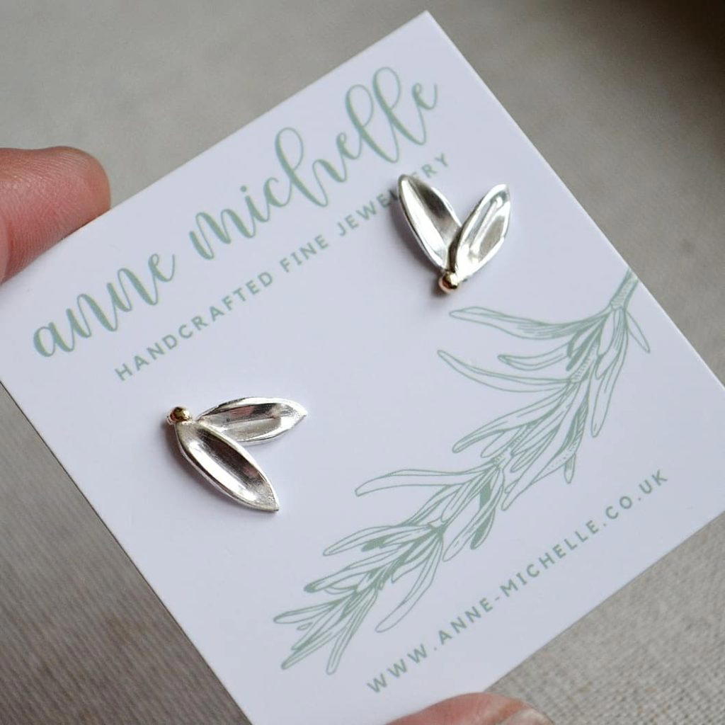 Fallen Leaves Stud Earrings