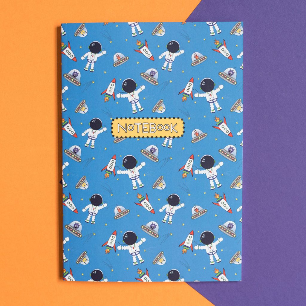 Astronaut & Aliens Notebook1