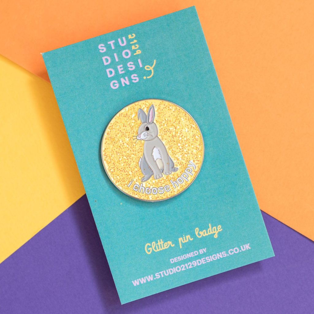 I choose hoppy - Enamel pin badge