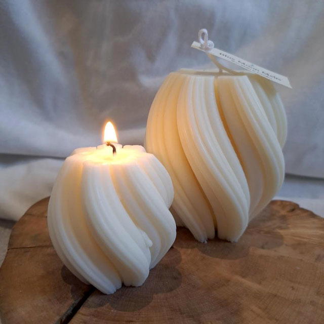 Swirl Duo Candle Set