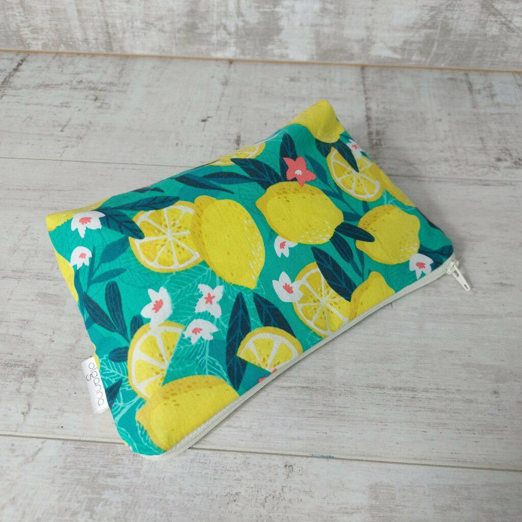 Lemons – Bright & Fun Zip Makeup Bag