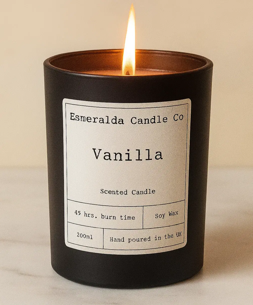 Vanilla Scented Candles | Luxury Candles | Candle Gifts | Home Decor